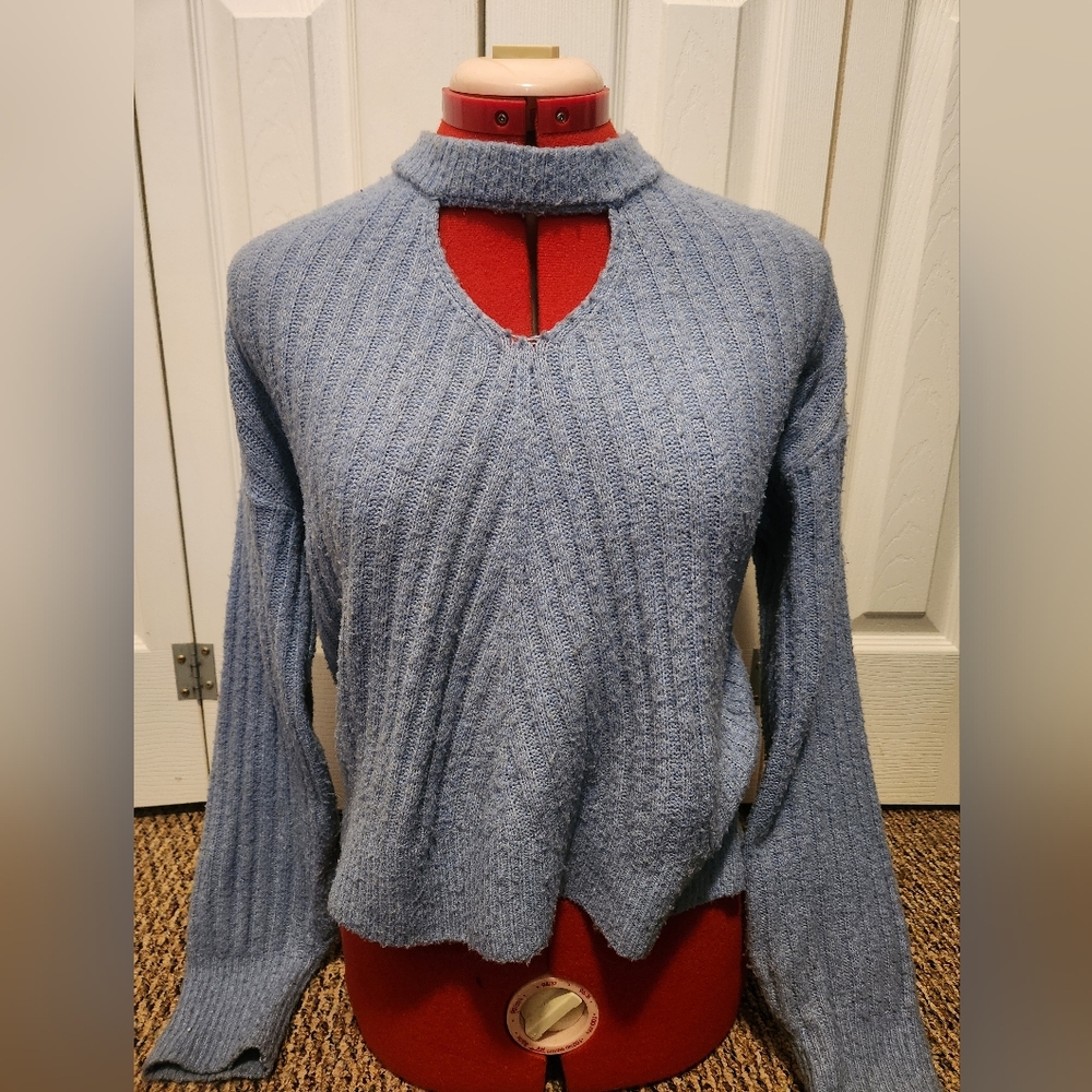 Light blue sweater